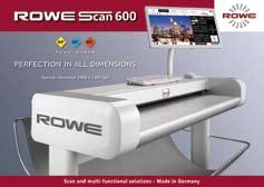 For further interesting information about scanning, printing and folding please see our brochures Scan 600 and