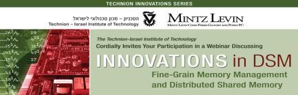 Technion Webinar Innovation Series Pro Active approach