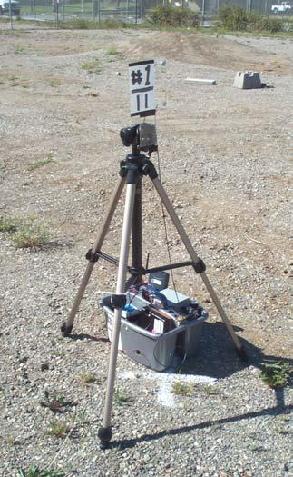 The large sensor mast holds a stereo camera pair used for terrain mapping. A scanning laser rangefinder is mounted on the front of the rover for obstacle detection.