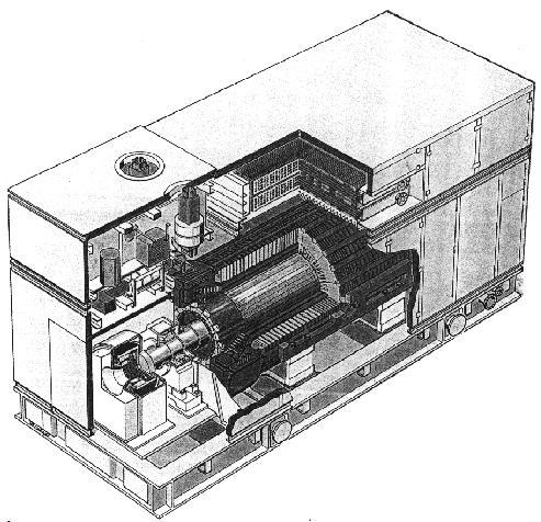 Machinery Sources 25 MW Alstom Generator 2E 1R 2X Measurements taken 30 Sept 1998 SHAFT ROTATING 1R AND 2R CORE MAGNETOSTRICTION 2E 2E - Full load 2E - No