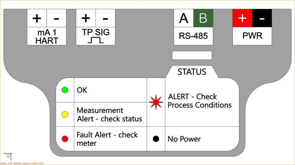 3) Parameters 3.1. Type CDM100*************** with integral CDM Density Transmitter A J2 B J3 C J5 J1 3.1.1. Electrical parameters CDM100*****(B,C,D)AF*******. 3.1.1.1 Non intrinsically safe main power supply (connector J1) : Nominal voltage DC 24V + 10 % Maximum voltage Um AC/DC 250 V 3.