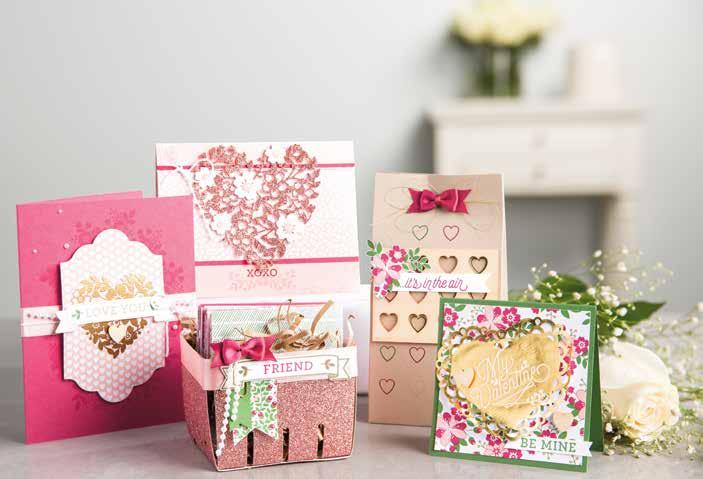 Love Blossoms Beautiful mix of hearts and florals perfect