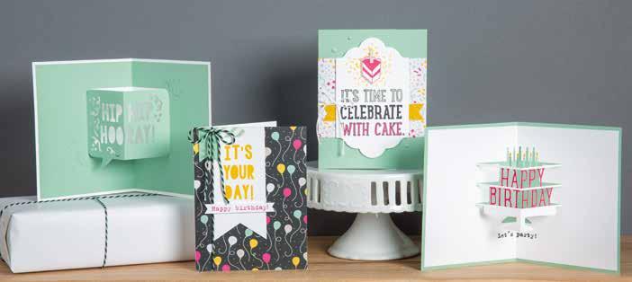 You Can Make It Party with Cake Stamp Set» p. 7 Wood-mount 140669 $49.00 aud $59.