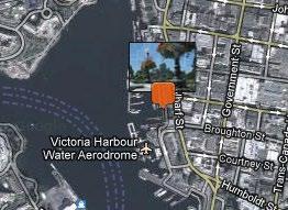 (Figure 45) When you drop the photos on the map, a yellow or orange marker appears, and clicking on the marker displays the photos at that location.