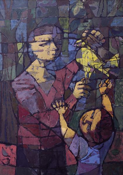 JOHN ALTOON (1925-1969) Two Figures and