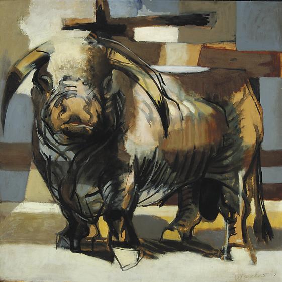 HOWARD WARSHAW (1920-1977) Bull, c.