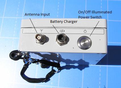 You may apply 100-240 VAC power or use the internal laptop battery. 2. Connect the antenna cable to the antenna input. Do not turn on the power yet.