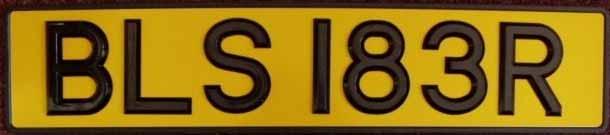 4. Number Plates The idea is to spot old-style number plates such as the one above, and find as many products as possible but still keep the digits in order while multiplying.