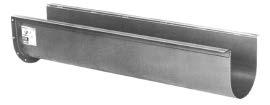 component description Troughs The trough not only confines and guides the flow of material, but also serves as the housing in which all operating components are supported and held together in their