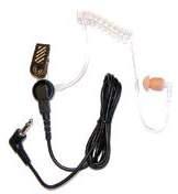 boom microphone & lapel PTT comfortable & simple to use -