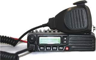 LICENSED PMR VEHICLE MOBILE RADIOS PRONTO PM 4100/PM 4200 Mobile 25W power output Programmable buttons