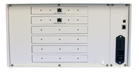 Insertion Loss Modules plug into multi-slot, rack-mounted chassis Modular architecture allows for expansion Can be controlled