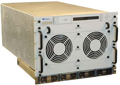 Hot-Swap SSPA Modules Four SSPA modules are phase combined inside the 7RU Rack Mountable SSPA to produce the amplifiers total