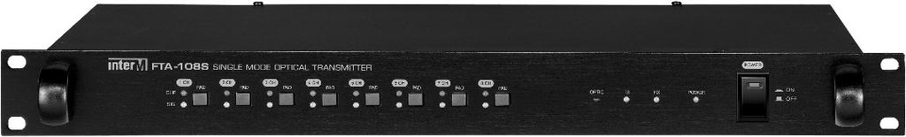Operation Manual 2/8 Channel Audio Transmitter/Receiver Transmitter: FTA-108S/ITX-108/ITX-102 Receiver: FRA-108S/IRX-108/IRX-102 * Rack mount