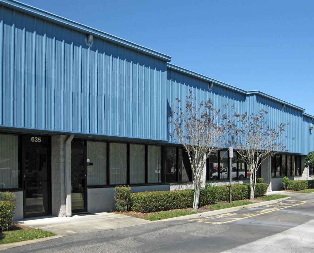 Phase I & II Office / Warehouse Space Church Street and Monroe Road Property Features (5) grade level office / warehouse buildings totaling 116,500± SF 12 x 14 grade-level overhead doors Clear