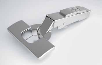 Optima Click Genios All the benefits from the Optima hinge range Optima is the top range hinge of FGV.