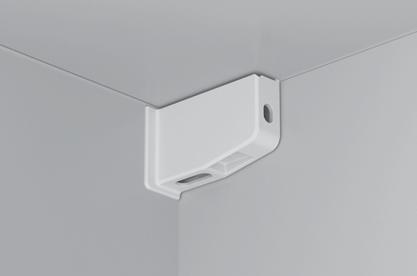 Leva 707-787 Wall hanging bracket dowel fixing Fixing with dowels Symmetrical hook Adjustment screws to avoid accidental