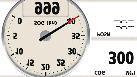 Graphic You can select the graphic type for the analog COG and speedometer displays from two