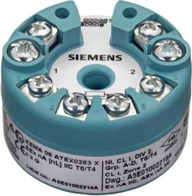 Siemens AG 015 Transmitters for mounting in sensor head SITRANS TH400 fieldbus transmitter Overview Application Linearized temperature measurement with resistance thermometers or thermal elements