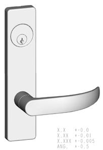 - sectional trim lever style Charlotte (CT) San Diego (SD) Bozeman (BN) 13/32 2-7/32