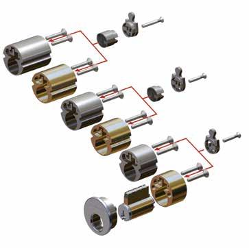 You ll be able to assemble almost any Schlage cylinder on the spot, while providing your customers the same security, toughness and quality that has made Schlage one of the best names in the business.
