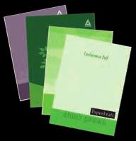 Green Impression Notebooks Green Series Presenting the Green Impression range of eco-friendly notebooks that conform to FSC standards.