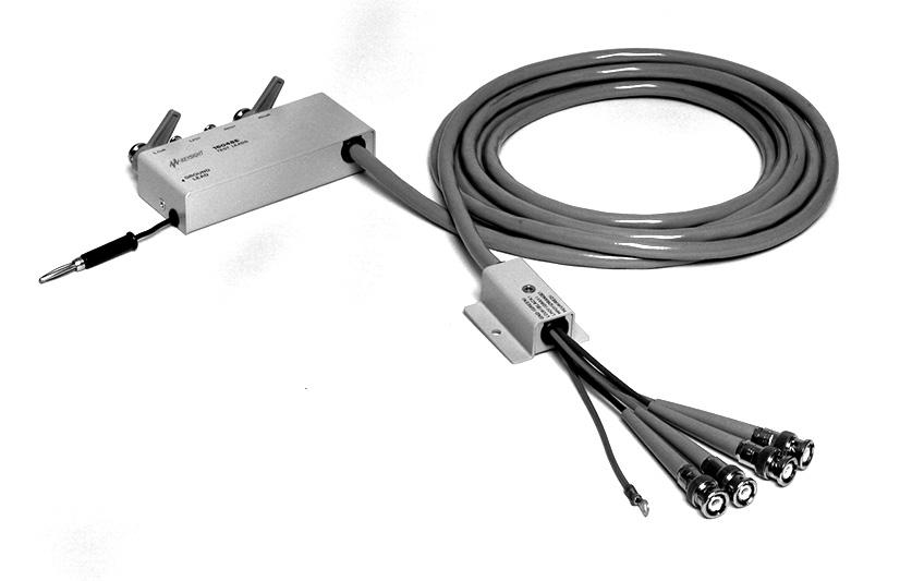 20 Keysight Accessories Selection Guide For Impedance Measurements - Catalog Up to 120 MHz (4-Terminal Pair) Port/Cable Extension 16048E Test Leads Terminal Connector: 4-Terminal Pair, BNC Cable