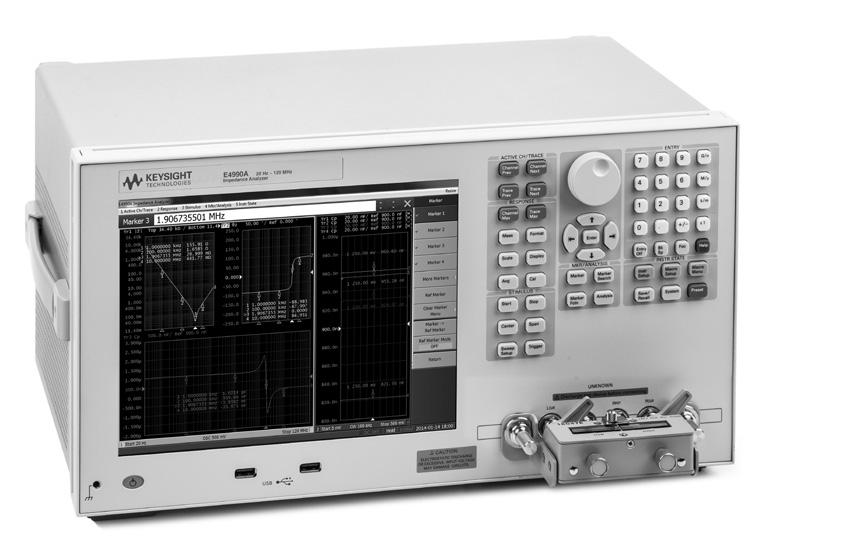 30 Keysight Accessories Selection Guide For Impedance Measurements - Catalog Up to 3 GHz (7 mm) Frequency Range DC 1k 1M 10M 100M 1G [Hz] 2G [Hz] 3G [Hz] 16092A 500M 16192A 2G 16193A 2G 16194A 2G