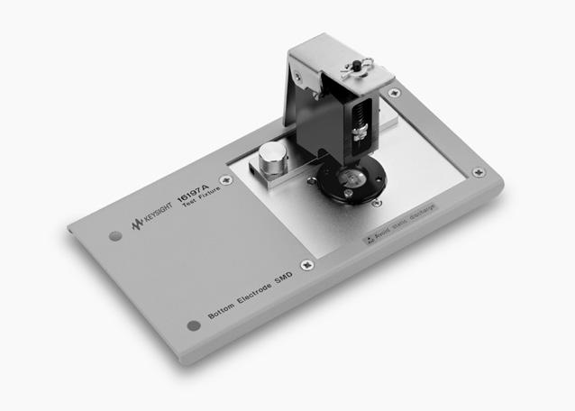 45 Keysight Accessories Selection Guide For Impedance Measurements - Catalog Up to 3 GHz (7 mm) SMD 16197A Bottom Electrode SMD Test Fixture Terminal Connector: 7 mm DUT Connection: 2-Terminal