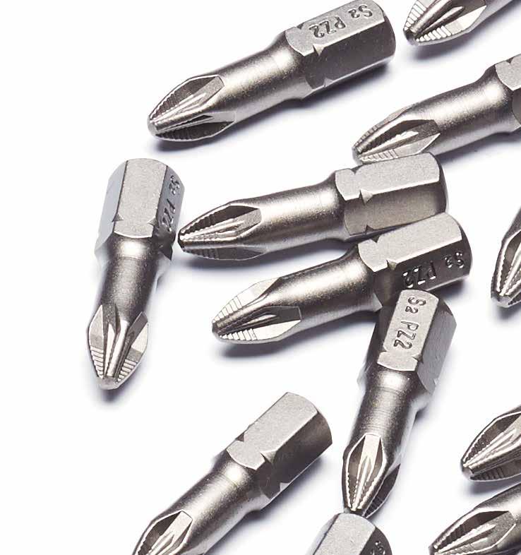 Phillips, Pozi & Torx Screwdriver BitS MADE FROM S2 High Grade Material Milled Finish Anti-slip Ribs to Prevent Cam Out Anti-corrosion Salt Spray Tested PUNK00169 No.