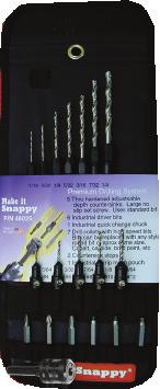 Contents Product Countersinks/Counterbores Drill Adaptors - Confirmat Step Drills - Gold Screw Countersinks/Counterbores - Gold Screw Countersink/Counterbore Sets - Stop Collars - Tool Steel