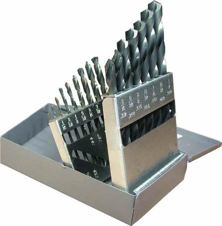 Cutting Tool Sets A-15 NAS 907B TiN / TiCN / TiAIN COATED & BLACK OXIDE Type 240-A Black Oxide NAS 907B - Heavy-Duty The 135 split point makes this drill self-centering and requires less thrust in