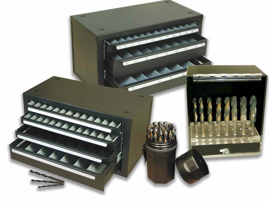 Displays, Cabinets & Indexes Annular Cutter Sets.......... 129 Drill Stand Type 913 Letter, Fractional & Wire..... 130 Indexes Type 901 Indexes Only.......... 134 Type 901 Black Indexes - ID Plate Slot.