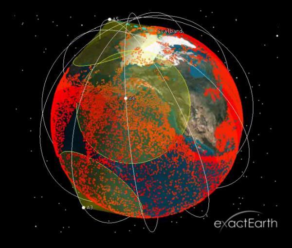 Tracking AIS via Satellite Companies like