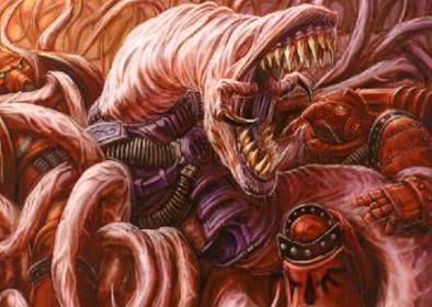 Spawn of Chaos Value: 120 credits Chaos Spawn are the mindless mutant creatures who have become so mutated through their servitude to Chaos that they have devolved into twisted and insane