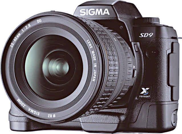 First Commercialization: Sigma SD9 SLR Camera 2268 x 1512 x