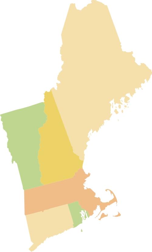 Geographic Coverage Massachusetts Connecticut Rhode