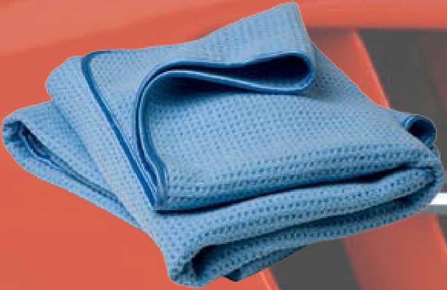 40 x 40cm Scratchless BLUE Glazing Towels (Set of 2) 40536 40536 DETAILING - MICROFIBRE TOWELS DETAILING - MICROFIBRE TOWELS