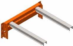 Back Stop Beam Back Stop Beams are offset loadbeams which create a barrier at the rear of the pallet bay.
