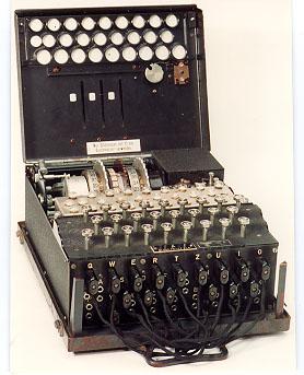 Enigma machine Encryption was mechanised at the beginning of 20th century Famous example: Enigma machine (used by German military in