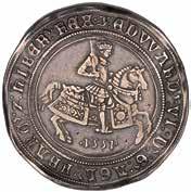 61 Edward VI, fine silver coinage, crown, mm.