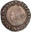 other issues - this occurs only in 1573. 67 Elizabeth I, fifth issue, sixpence, mm.