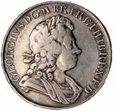I, crown, 1716, SECVNDO, roses and plumes, laur. bust r., rev.