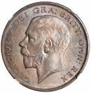 292 George V, halfcrown, 1925, bare head l., rev. crowned shield of arms within Garter (S.4021A; ESC.