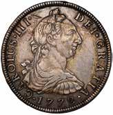 393 Mexico, Carlos III, 8 reales; 4 reales, 1772FM, Mexico