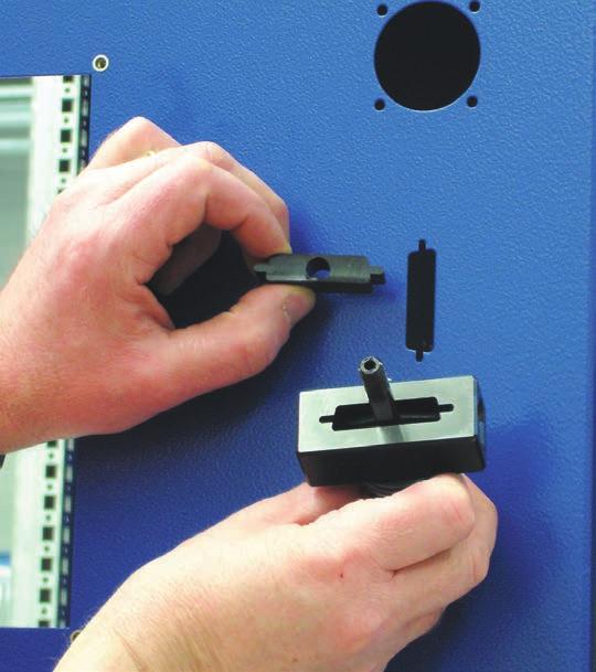 ALFRA hole punches Sub-Min-D For "Sub-Min-D" multiple plug connectors - for sheet steel (S5) and