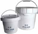 POLISHING COMPOUND, SEALERS, & CLEANERS E/Z POLISH Ready-mixed polishing paste For polishing marble, limestone and terrazzo Aids in water and stain resistance Increases density of surface Ideal for