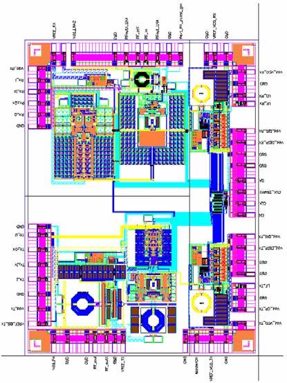 Chip area / power consumption comparison BiCMOS CMOS BiCMOS