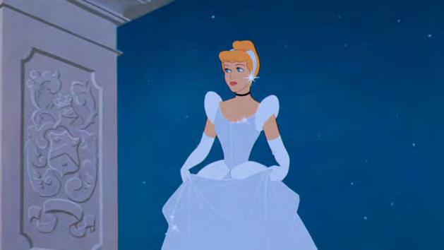 USA: Walt Disney Productions, 1950. Film. Figure 30. Cinderella s feminine appearance is obvious in her tiny waist and bosom.
