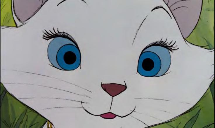 Figure 15. Duchess s eyes are crystal blue adding to her beauty. Her eyes resemble that of Cinderella s eye color (See Figure 1).